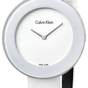 Calvin Klein Damklocka K7N23TK2 Vit/Satin Ø38 mm