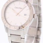 calvin klein damklocka k7q21146 silverfärgad/stål ø38 mm