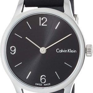 Calvin Klein Damklocka K7V231C1 Svart/Läder Ø26 mm