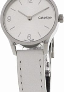 Calvin Klein Damklocka K7V231L6 Silverfärgad/Läder Ø26 mm