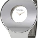 calvin klein damklocka k8c2s116 vit/stål ø21 mm