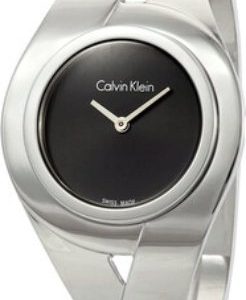 Calvin Klein Damklocka K8E2M111 Svart/Stål Ø25 mm