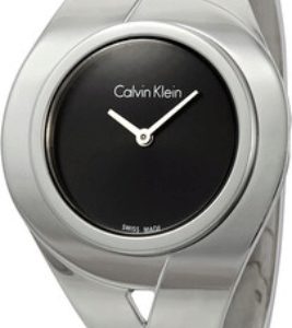 Calvin Klein Damklocka K8E2S111 Svart/Stål Ø24 mm