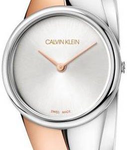 Calvin Klein Damklocka K8L2MB16 Silverfärgad/Roséguldstonat stål