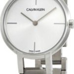 calvin klein damklocka k8n23146 silverfärgad/stål ø32 mm