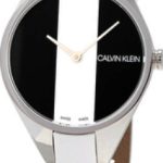 calvin klein damklocka k8p231l1 flerfärgad/läder ø29 mm