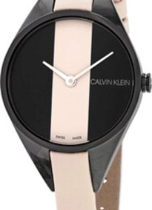 Calvin Klein Damklocka K8P237X1 Flerfärgad/Läder Ø29 mm