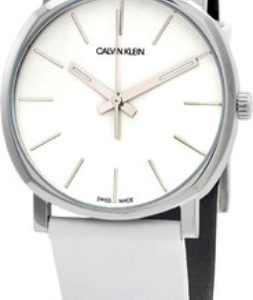 Calvin Klein Damklocka K8Q331L2 Vit/Läder Ø32 mm