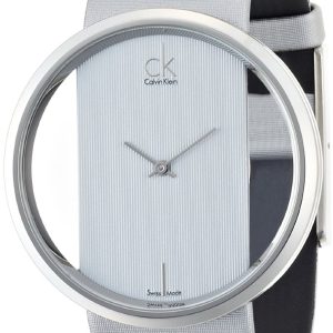 Calvin Klein Damklocka K9423193 Glam Silverfärgad/Läder Ø42 mm