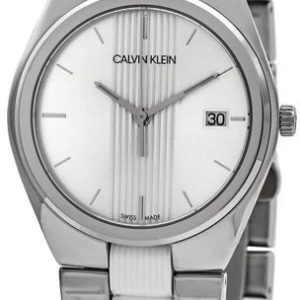 Calvin Klein Damklocka K9E231K6 Silverfärgad/Gummi Ø34 mm