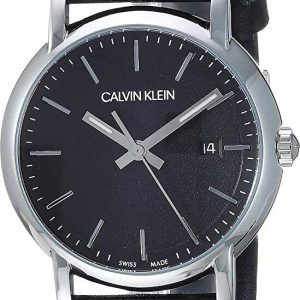 Calvin Klein Damklocka K9H231C1 Established Svart/Läder Ø32 mm