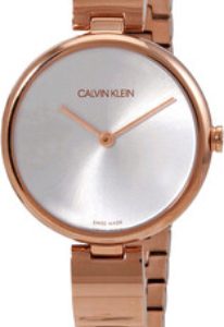 Calvin Klein Damklocka K9U23646 Silverfärgad/Roséguldstonat stål