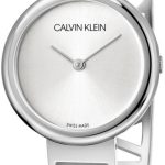 calvin klein damklocka kbk2s116 mania silverfärgad/stål ø28 mm