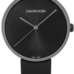 calvin klein damklocka kbl234c1 svart/läder ø38 mm