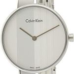 calvin klein dress damklocka k6s2n116 silverfärgad/stål ø34 mm