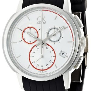 Calvin Klein Drive Herrklocka K1V27926 Silverfärgad/Gummi Ø40 mm