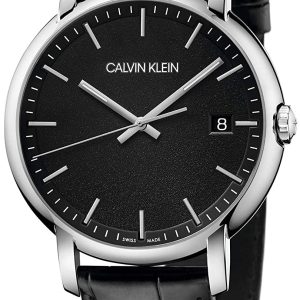 Calvin Klein Established Herrklocka K9H211C1 Svart/Läder Ø42 mm