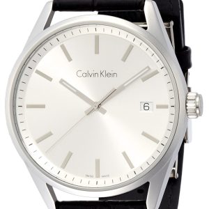 Calvin Klein Formality Herrklocka K4M211C6 Silverfärgad/Läder Ø44