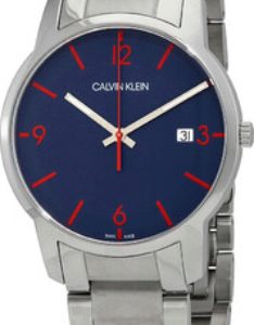 Calvin Klein Herrklocka K2G2G147 Blå/Stål Ø43 mm