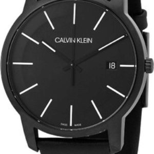 Calvin Klein Herrklocka K2G2G4CX Svart/Läder Ø43 mm