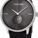 calvin klein herrklocka k2y211c3 dress svart/läder ø40 mm