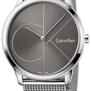 Calvin Klein Herrklocka K3M21123 Minimal Grå/Stål Ø40 mm