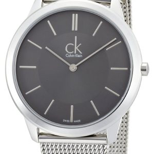 Calvin Klein Herrklocka K3M21124 Minimal Grå/Stål Ø40 mm