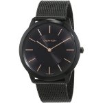 calvin klein herrklocka k3m21421 svart/stål ø40 mm