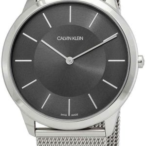 Calvin Klein Herrklocka K3M2T124 Minimal Svart/Stål Ø43 mm