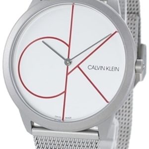 Calvin Klein Herrklocka K3M51152 Minimal Vit/Stål Ø40 mm