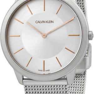 Calvin Klein Herrklocka K3M511Y6 Silverfärgad/Roséguldstonat stål