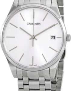 Calvin Klein Herrklocka K4N21146 Time Silverfärgad/Stål Ø40 mm