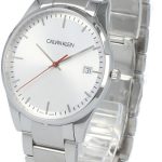 calvin klein herrklocka k4n2114y silverfärgad/stål ø40 mm