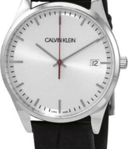 Calvin Klein Herrklocka K4N211C6 Time Silverfärgad/Läder Ø40 mm