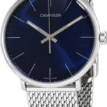 calvin klein herrklocka k8m2112n high noon blå/stål ø40 mm