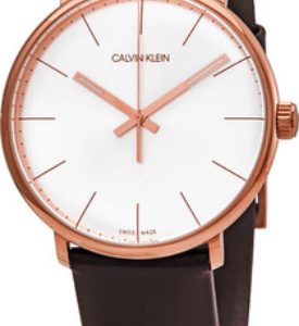 Calvin Klein Herrklocka K8M216G6 Silverfärgad/Läder Ø40 mm