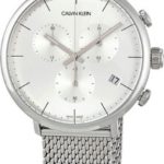 calvin klein herrklocka k8m27126 silverfärgad/stål ø43 mm