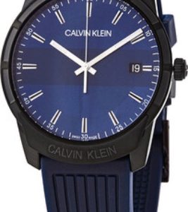 Calvin Klein Herrklocka K8R114VN Blå/Gummi Ø42 mm