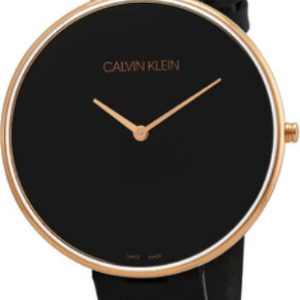 Calvin Klein Herrklocka K8Y236C1 Full Moon Svart/Läder Ø42 mm