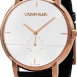 calvin klein herrklocka k9h2x6c6 silverfärgad/läder ø43 mm