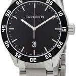 calvin klein herrklocka k9r31c41 svart/stål ø42 mm