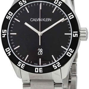 Calvin Klein Herrklocka K9R31C41 Svart/Stål Ø42 mm