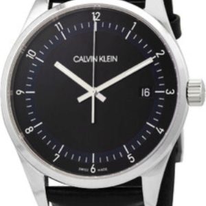 Calvin Klein Herrklocka KAM211C1 Completion Svart/Läder Ø43 mm