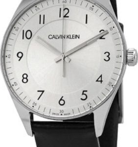 Calvin Klein Herrklocka KBH211C6 Silverfärgad/Läder Ø40 mm