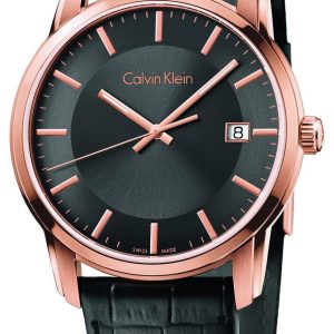 Calvin Klein Infinite Herrklocka K5S316C3 Svart/Läder Ø42 mm