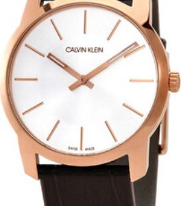 Calvin Klein K2G226G6 Silverfärgad/Läder Ø37 mm