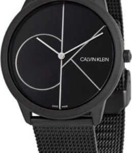 Calvin Klein K3M5145X Minimal Svart/Stål Ø40 mm