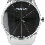 calvin klein k4d211cy classic svart/läder ø38 mm