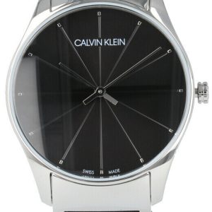 Calvin Klein K4D211CY Classic Svart/Läder Ø38 mm