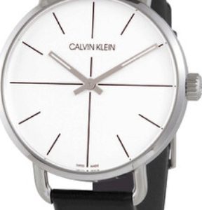 Calvin Klein K7B211CY Silverfärgad/Läder Ø42 mm